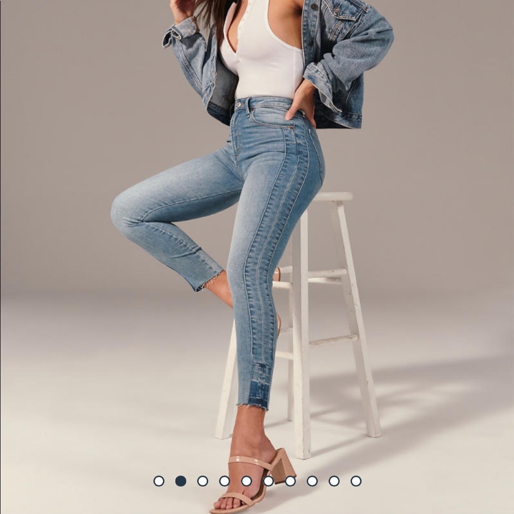 Curve Love High Rise Super Skinny Ankle Jeans 2R